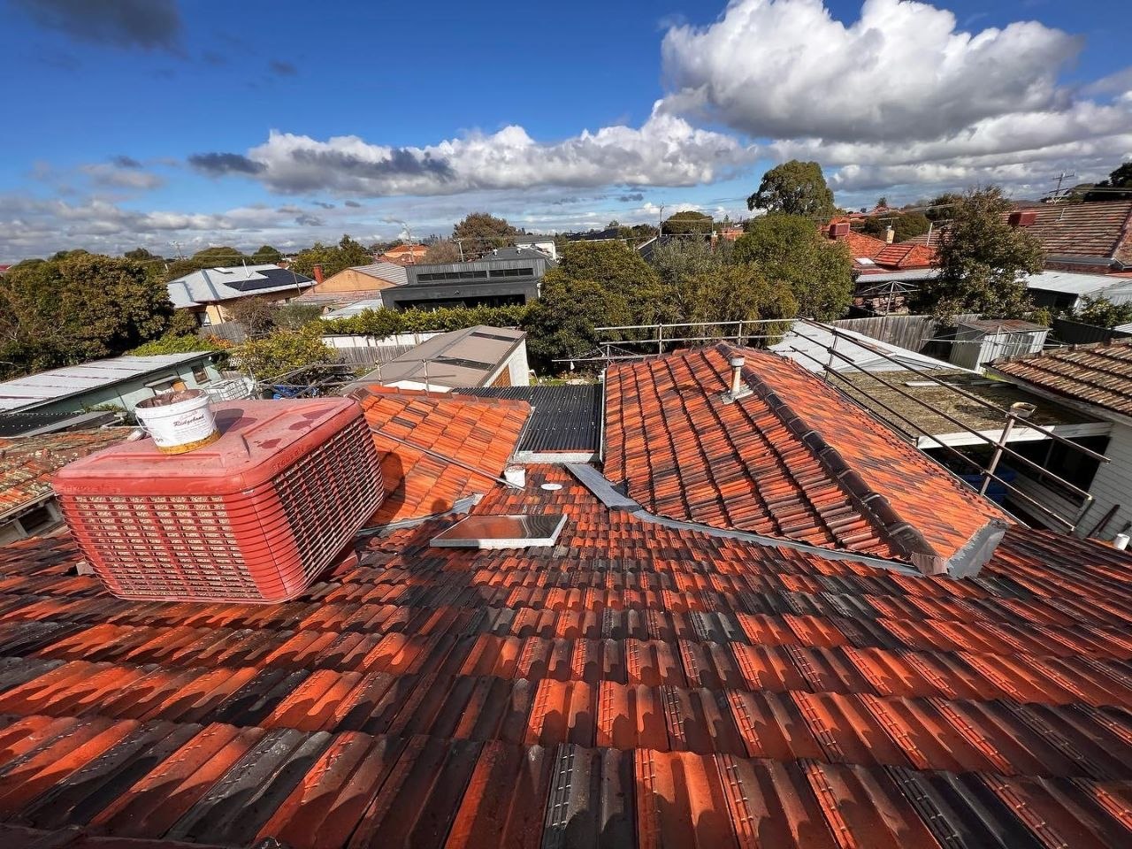 After - Terracotta Tile Roof Restoration Bentleigh